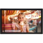 Eleganter Bilderrahmen 31,5 Zoll Full-HD Touchscreen, 32GB Speicher und Frame...