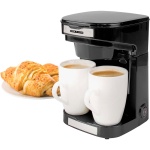 Kompakte Filter-Kaffeemaschine mit Abschalt-Automatik, inkl. 2 Tassen – ideal...