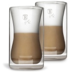 2er Set Doppelwandige Kaffeegläser 270ml aus Borosilikatglas - Elegante Therm...
