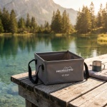 Faltbare Camping Waschwanne 15L – Robuster PVC Wasserbehälter & Faltschüssel ...
