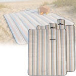 2er-Set Faltbare Strand- und Picknickdecke, wasserabweisend,  170x130cm - Out...