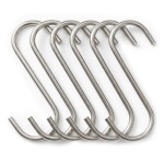 Metallhaken Set 9 cm – Praktisches 6er Pack Stabile Universalhaken für Küche,...