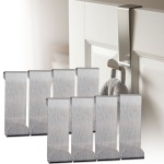Türhaken Edelstahl 8er Pack - Türgarderobe ohne Bohren zum Einhängen, robuste...