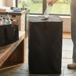 Flaschensammler 90 Liter mit herausnehmbarem Innensack als Tragetasche, robus...