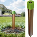 Wühltiervertreiber Effektiv & Tierfreundlich - Starker Vibrationsmotor & Quar...