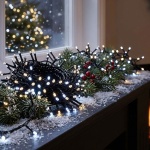 LED Lichterkette WLAN mit 400 LEDs warmweiss bis kaltweiss – App-Steuerung, S...