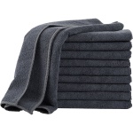 10er-Set Mikrofaser-Putztücher Anthrazit 40x40cm - 300 g/m² - Extrem saugstar...