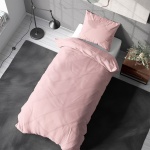Bettwäsche-Set 135x200/80x80 cm, 100% Mikrofaser mit Reissverschluss, hautsym...