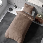 Bettwäsche-Set 135x200/80x80 cm, 100% Mikrofaser mit Reissverschluss, hautsym...