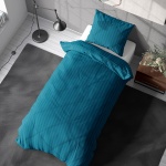 Bettwäsche-Set 135x200/80x80 cm, 100% Mikrofaser mit Reissverschluss, hautsym...