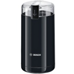 Hochwertige elektrische Bosch Kaffeemühle in Schwarz: Edelstahlmesser für fri...