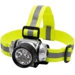 LED Kopflampe mit 10 LEDs, Stirnlampe ultrahell, Kopfband und Neigung verstel...