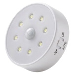 LED-Nachtlicht mit Bewegungsmelder & Helligkeitssensor, 3m Reichweite, 120°, ...