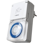 Elektromechanische Tages-Zeitschaltuhr Mini für aussen, IP44, 24-Stunden-Prog...