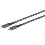 USB-C Kabel mit 100W Ladeleistung, 1 m, USB 3.2 Gen 2 Datenkabel mit 10 Gbit/...