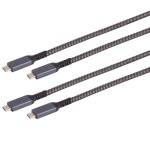 2er-Set USB-C Kabel mit 100W Ladeleistung, 1 m, USB 3.2 Gen 2 Datenkabel mit ...