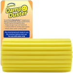 Scrub Daddy Damp Duster Gelb, Staubschwamm, feuchter Staubwischer für Jalousi...