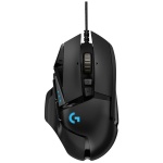 Gaming Maus Logitech G502 HERO kabelgebunden in Schwarz, HERO 25K Sensor, 11 ...