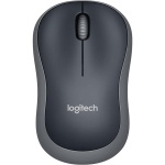 Kabellose Maus Logitech M185 in Grau mit Nano USB-Empfänger, kompakte Funkmau...