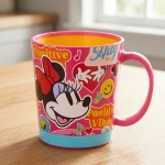 Minnie Mouse Kinder Trinkbecher mit Kippschutz 410 ml: Bunter praktischer Kun...