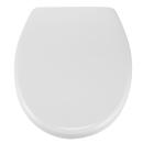 Robuster WC-Deckel mit Absenkautomatik Soft Close, 41,5 x 37 cm, weiss, oval,...