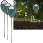 3er-Set Feuchtigkeitsmessgerät für Pflanzenböden, Feuchtigkeitssensor / Hygro...