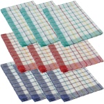 10er-Set Geschirrtücher - 100% Baumwolle, 50x70 cm - Starke Saugkraft, vielse...