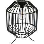 Schwarze Solar Laterne im Landhausstil, H31,5cm, Ø 25 cm – Metallstreben, atm...