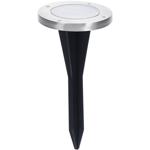 LED Solar Bodenspot - Edelstahl Bodenleuchte für Garten, Balkon & Terrasse - ...