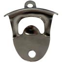 Flaschenöffner Wandmontage Metall 8,5x5,5cm - Robust & stabil für Hausbar, Pa...