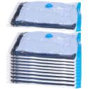 XL Vakuumbeutel mit Clip-Verschluss (10er-Set): Kunststoffbeutel für Staubsau...