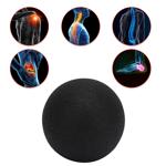 2er-Set Punktueller Massage-Ball, 8 cm, schwarz – Faszientrainer für effektiv...