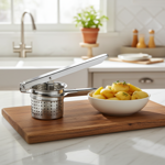 Kartoffelpresse Edelstahl - Müheloses Püree Gnocchi Babynahrung - Rostfrei Sp...