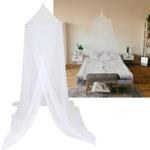 Moskitonetz für Doppelbetten - 2er-Set Mückenschutz mit 144 Mesh - 10x2,5m Po...