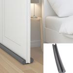 Türbodendichtung Grau - Zugluft-Stopper für Türen bis 3,5 cm Stärke & 98 cm B...