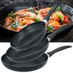 Bratpfannen 3er-Set – Antihaftbeschichtet & PFOA-frei – Aluminium, Ø 20/24/28...