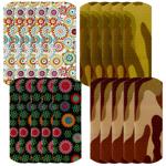 Kinderpflasterset 20-tlg - Bunte Farben & Muster für Kinder - Sterile Wundpfl...