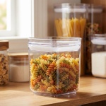 Vorratsdose mit Deckel transparent - 750 ml Frischhaltebox für längere Lebens...