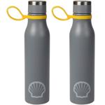 2er-Set Isolierflasche aus lebensmittelechten Edelstahl, 500ml, Für Arbeit un...