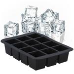Flexible Eiswürfelform für 12 XL-Eiswürfel - Ideal für Whiskey & Cocktails - ...