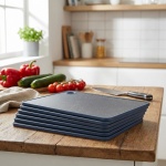 6er-Set Schneidebrett aus Polypropylen, 33 x 23 cm