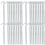 Zeltheringe 40 Stück - Sicherer Halt auf harten Böden für Zelte & Pavillons -...