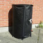 Robuste, faltbare 250 Liter Regentonne, schwarz - mit Wasserhahn und Schlauch...