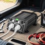 12V auf 230V Wechselrichter, 2x USB-A (3,1A gesamt) – Hochwertiger Spannungsw...