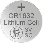CR1632 - 5er-Set Lithium-Knopfzelle, 3V / 130mAh, perfekt für Smart-Home-Gerä...