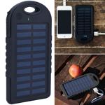 Solar Powerbank inkl. Taschenlampe, 4.000 mAh, 2x USB-A Anschlüsse, 10 Watt, ...