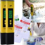 2er-Set Digitales pH-Messgerät mit ATC-Funktion, LCD-Display, pH-Messbereich ...