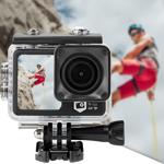 4K Dual-Screen Action Cam: Ultra HD, 30fps, 16MP, Wi-Fi, 30m wasserdicht & Ap...
