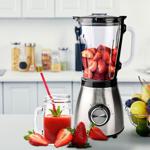 Edelstahl Power Standmixer mit 1,5 l Glasbehälter, Küchenmixer, 800 W für Smo...
