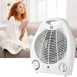 Heizlüfter portabel weiss - 2 Heizstufen (1000/2000W) & Ventilatorfunktion - ...